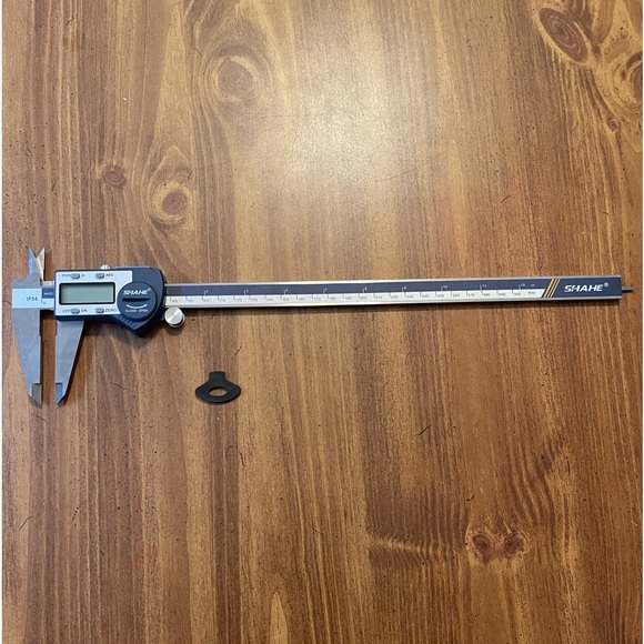 Electronic Digital Caliper Gauge Micrometer Steel Vernier Caliper Tools 12In/300 - Picture 5 of 11